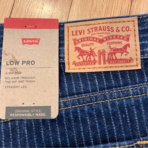 Levi Pinstripe Jeans - Picture 8 of 12